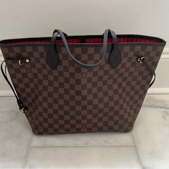 Louis Vuitton Damier Ebene Tote - Picture 5 of 6